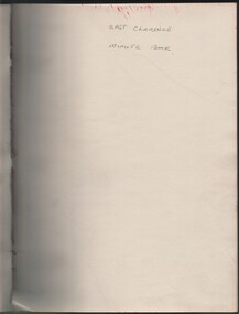 Document - MCCOLL, RANKIN AND STANISTREET COLLECTION: EAST CLARENCE GOLD MINING COMPANY MCCOLL RANKIN & STANISTREET MCCOLL RANKIN AND STANISTREET- MINUTE BOOK, 25/10/1945
