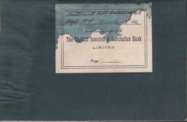 Document - MCCOLL, RANKIN AND STANISTREET COLLECTION:BANK BOOK, 1941/42
