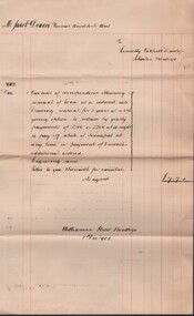 Document - CONNELLY, TATCHELL, DUNLOP COLLECTION: LEGAL PAPERS, 1902 - 1903
