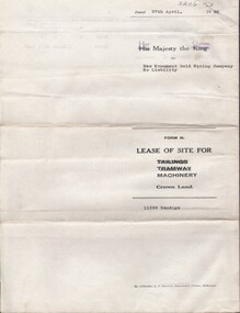 Document - MCCOLL, RANKIN AND STANISTREET COLLECTION: INDENTURE NO. 11299 BENDIGO, 1952