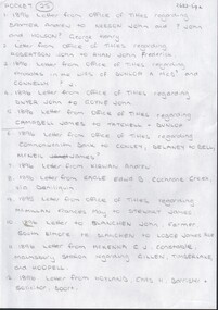Document - CONNELLY, TATCHELL, DUNLOP COLLECTION: LEGAL PAPERS, 1895 - 1896