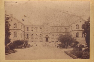 Photograph - WES HARRY COLLECTION: BENDIGO HOSPITAL, SCHOOL OF MINES, Circa 1885