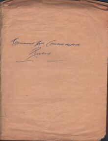 Document - MCCOLL, RANKIN AND STANISTREET COLLECTION: MONUMENT HILL CONSOLIDATED RULES