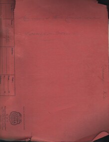 Document - MCCOLL, RANKIN AND STANISTREET COLLECTION:  MONUMENT HILL CONSOLIDATED - CORRESPONDENCE