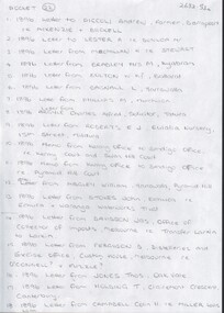 Document - CONNELLY, TATCHELL, DUNLOP COLLECTION: LEGAL PAPERS, 1896