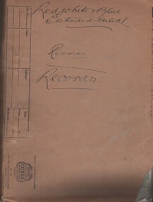 Document - MCCOLL, RANKIN AND STANISTREET COLLECTION: RED WHITE AND BLUE EXTENDED GM CO NL RECORDS