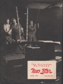 Document - MCCOLL, RANKIN AND STANISTREET COLLECTION: THE VICTORIAN RAILWAYS NEWSLETTER APRIL 1950, April 1950