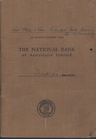 Document - MCCOLL, RANKIN AND STANISTREET COLLECTION: RED, WHITE AND BLUE EXTENDED  - BANK PASSBOOK, 1941/47