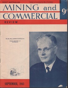 Document - MCCOLL, RANKIN AND STANISTREET COLLECTION: WEST AUSTRALIAN MINING AND COMMERCIAL REVIEW, 1943