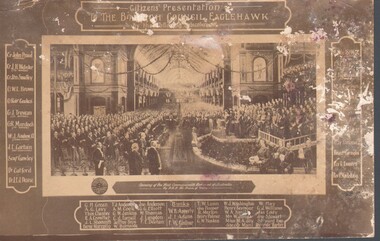 Postcard - WES HARRY COLLECTION: OPENING OF THE FIRST PARLIAMENT, 1902