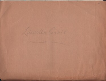 Document - MCCOLL, RANKIN AND STANISTREET COLLECTION: LANSELLS CONCORD GOLD MINING, 1934/1939