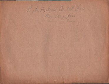 Document - MCCOLL, RANKIN AND STANISTREET COLLECTION: SMITH GREAT CENTRAL LEASE, 1934/36