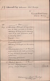Document - CONNELLY, TATCHELL, DUNLOP COLLECTION: LEGAL PAPERS, 1902 - 1910