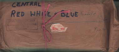 Document - MCCOLL, RANKIN AND STANISTREET COLLECTION:  CENTRAL RED WHITE AND BLUE - BUNDLE OF PAPERS, 1912