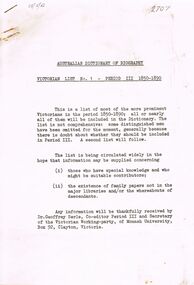 Document - BIOGRAPHY: AUSTRALIAN DICTIONARY OF BIOGRAPHY, 1963