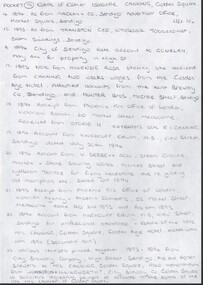Document - CONNELLY, TATCHELL, DUNLOP COLLECTION: ACCOUNTS ESTATE OF ESTHER ISABELLE CANNING, 1893 - 1894