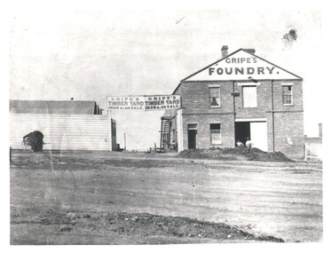 Photograph - WES HARRY COLLECTION: GRIPES FOUNDRY, 1860's