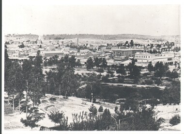 Photograph - WES HARRY COLLECTION: SANDHURST FROM CAMP HILL, 1874/5