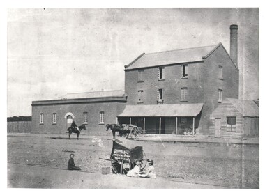 Photograph - WES HARRY COLLECTION: E. J. BUCKLEY FLOUR MILL, 1860's