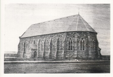 Photograph - WES HARRY COLLECTION: ST. KILLIANS CHURCH, 1860's