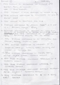 Document - CONNELLY, TATCHELL, DUNLOP COLLECTION: LEGAL PAPERS, 1892 - 1902