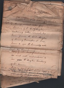 Document - CONNELLY, TATCHELL, DUNLOP COLLECTION: LEGAL PAPERS, 1889 - 1892