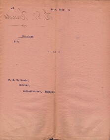 Document - CONNELLY, TATCHELL, DUNLOP COLLECTION: LEGAL PAPERS, 1919 1920