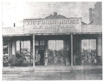 Photograph - WES HARRY COLLECTION: VICTORIA HOUSE, 1860's