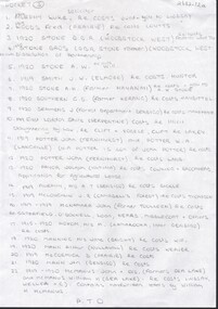Document - CONNELLY, TATCHELL, DUNLOP COLLECTION: LEGAL PAPERS, 1919 1920