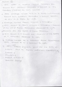 Document - CONNELLY, TATCHELL, DUNLOP COLLECTION: LEGAL PAPERS, 1887 to 1899