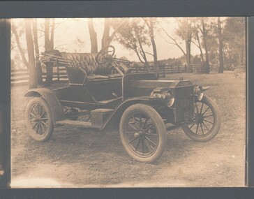 Photograph - MOTOR CAR - PHOTOGRAPH, c1910