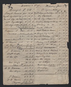 Document - EVANS & COY. ACCOUNTS - JUNE 23RD, c1902