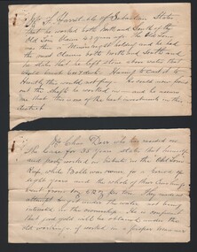 Document - 'OLD TOM' MINE