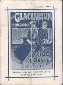 Document - PROSPECTUS OF THE GLACIARIUM (MELBOURNE), c 1930s