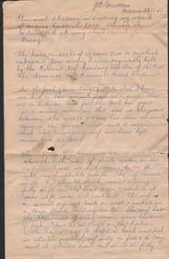 Document - MINING LEASE REPORT BY JOHN B GOULDEN, 1903