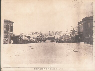 Photograph - WES HARRY COLLECTION: TOWNSHIP OF EAGLEHAWK, C. 1860's