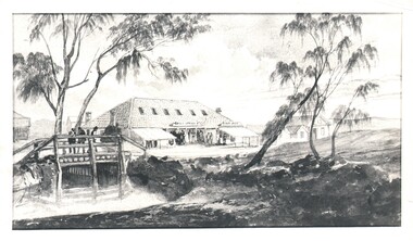 Document - WES HARRY COLLECTION: POST OFFICE AND SURVEY OFFICE, Original 1854