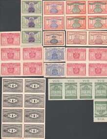 Document - WES HARRY COLLECTION: MOTOR SPIRIT RATION STAMPS, 1939 - 1949