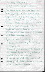 Document - HARRY BIGGS COLLECTION: DEATH OF MR JAMES FORRESTER SULLIVAN