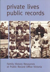 Book - PRIVATE LIVES PUBLIC RECORDS, 2004