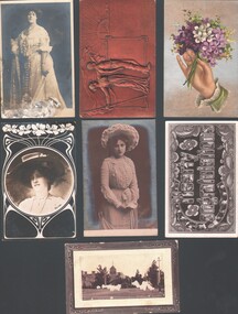 Postcard - WES HARRY COLLECTION: 7 POSTCARDS, VARIOUS THEMES, 1904 - 1910