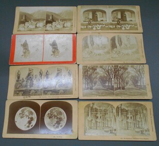 Postcard - WES HARRY COLLECTION: STEREOGRAPHIC CARDS, 1860's to 1900
