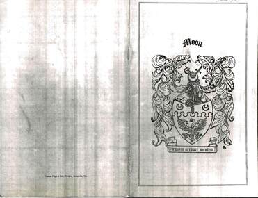 Book - HARRY BIGGS COLLECTION: MOON HISTORY 1853 - 1979, 1979