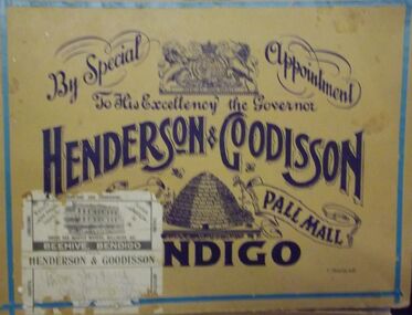 Ephemera - BOX LID - BEEHIVE BENDIGO