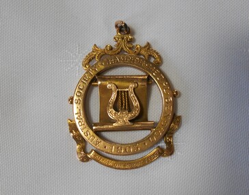 Award - HAMILTON COLLECTION: GOLD MEDAL ALEXANDER JOHN HAMILTON, 1903