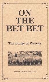 Document - HARRY BIGGS COLLECTION: ON THE BET BET, THE LONGS OF WAREEK, 1991