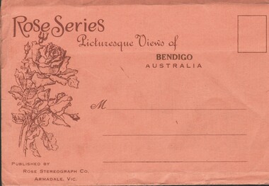 Document - HARRY BIGGS COLLECTION: PICTURESQUE VIEWS OF BENDIGO, 1920'S