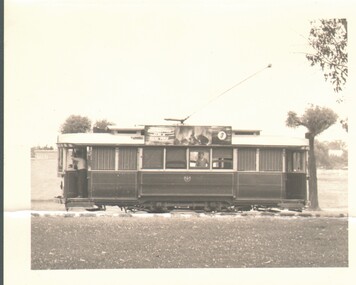 Photograph - HARRY BIGGS COLLECTION: TRAM