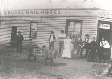 Photograph - HARRY BIGGS COLLECTION: ROYAL MAIL HOTEL, MYERS FLAT