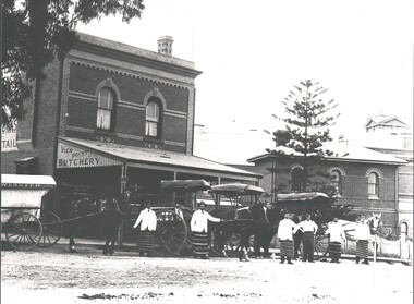 Photograph - HARRY BIGGS COLLECTION: VIEW POINT BUTCHERY EAGLEHAWK